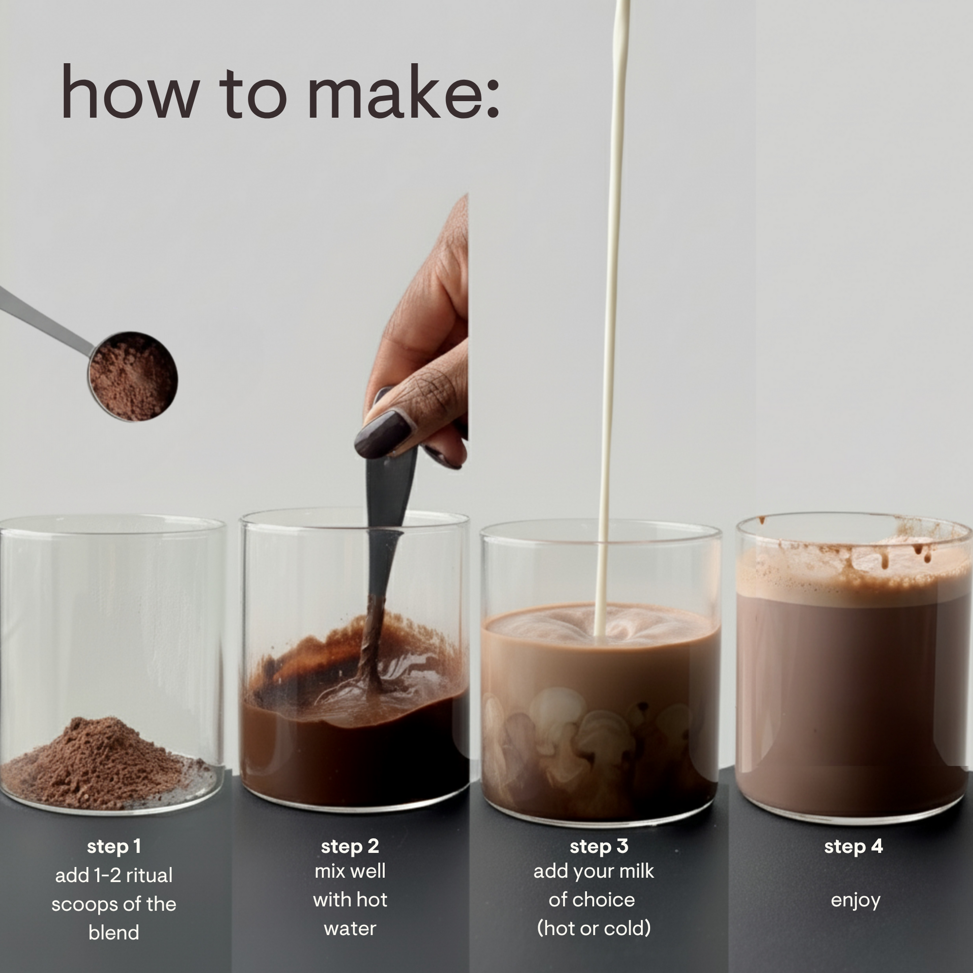 Cacao + Mushroom Super Blend