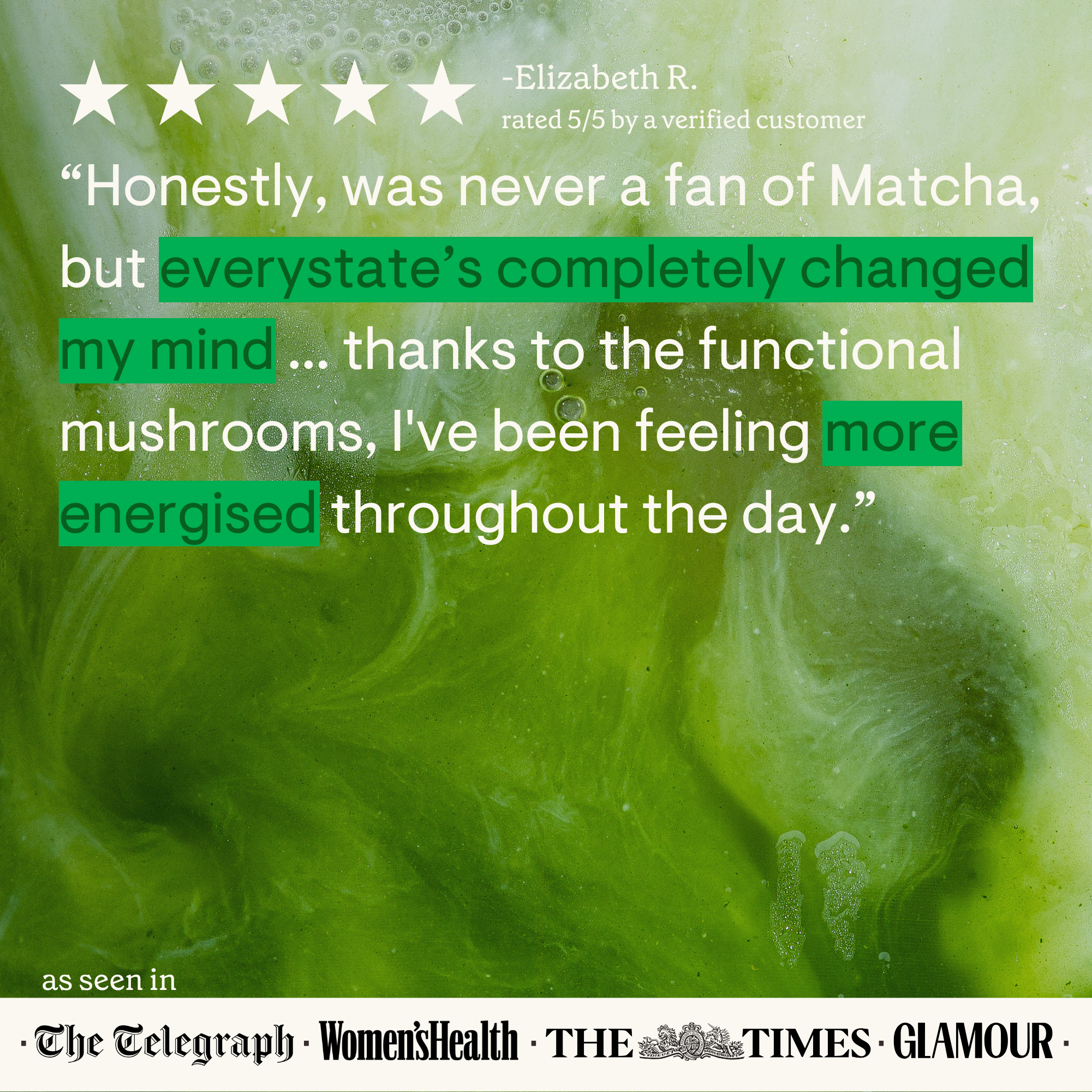 Matcha + Mushroom Super Blend