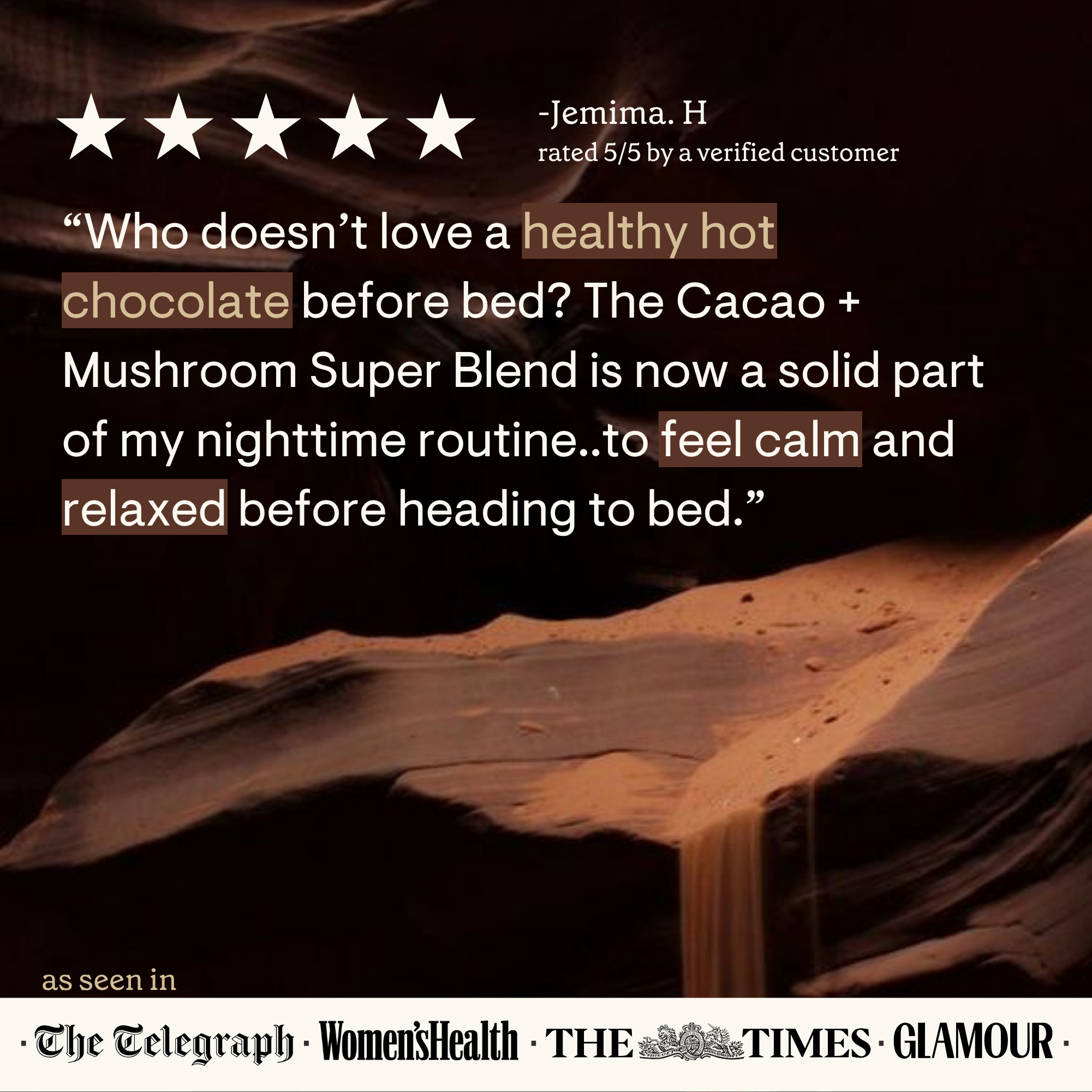 Cacao + Mushroom Super Blend